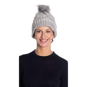 Women's Winter <b>Knitted</b> Slouch Beanie <b>Hat</b> with Pom Pom Sports Style Winter Slouchy <b>Hat</b> Beanie - Product Image 6