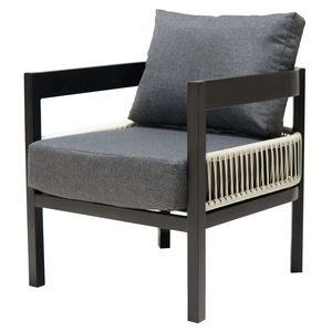 Juego de Sofás de Hierro para Exteriores U_Style, con Mesa y Decoración de Ratán, Resistente al Agua y a la Oxidación, para Jardín, Césped y Espacios Exteriores - Product Image 6