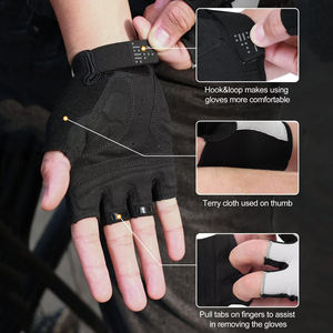 Guantes de Ciclismo de Verano 2026 de Alta Calidad, Personalizados, Medios Dedos, Ligeros, de Poliéster, Antideslizantes, para Bicicleta de Montaña - Product Image 3