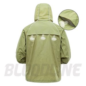 Men's Eco-Friendly Quick Dry Color Blocking <b>Waterproof</b> Breathable Windproof Puffer <b>Jacket</b> Zipper Closure Formal Winter Regular - Product Image 3
