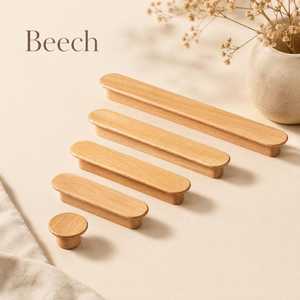 Manijas de Madera para Puertas al por Mayor, Hechas a Mano, de Madera Maciza, para Puertas Interiores, Muebles para el Hogar, Suministro de Fábrica - Product Image 6
