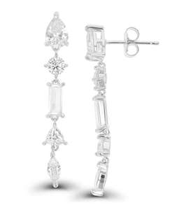 Orecchini pendenti Multi-forma in argento Sterling | Macisy's - Product Image 1