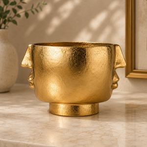 Florero Metálico Premium Hecho a Mano con Acabado Resistente al Óxido para Decoración del Hogar, Sala de Estar y Centros de Mesa para Bodas - Product Image 1