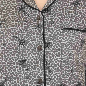 Premium Women Night Suit With Lightweight Modal Blend For Breathable Sleepwear And Relaxed - Product Image 3