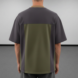 T-shirt de sport léger en jersey 100 % coton, nouveau style personnalisé 2026, respirant et tendance pour hommes - Product Image 5