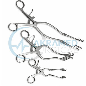ชุดเครื่องมือผ่าตัดแบบแมนนวล Adson Baby Beckman Norfolk Norwich Retractor Set 3 ชิ้น ผลิตจากสแตนเลสสตีล ได้รับการรับรองมาตรฐาน CE ใช้ซ้ำได้ - Product Image 2