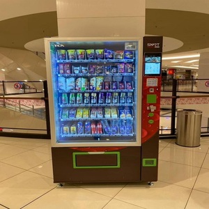 Distributeur automatique de boissons de haute qualité, entièrement automatique, écran tactile LED, paiement par pièces/billets/cartes de crédit, capacité de 1 à 150 pièces, télécommande - Product Image 1
