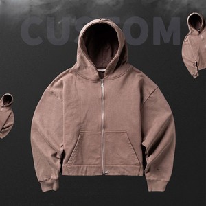 Sudadera con Capucha de Marca Privada, Sudadera Gruesa de Algodón, Sudadera de Felpa Premium, Precio de Fábrica al por Mayor - Product Image 3