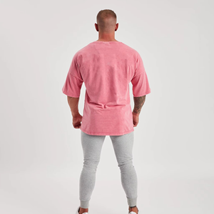 Compre Ahora Camisetas Básicas para Hombre, Tela Elástica de Algodón de Alta Calidad, Ligeras y Cómodas, Lavado Ácido, Camisetas para Hombre, Marca Privada, Venta al Por Mayor - Product Image 4