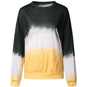 Sudadera con Capucha Extra Grande para Mujer, Informal, de Invierno, con Estampado por Sublimación y Bordado, de Algodón y Felpa, con Logotipo Frontal - Product Image 6