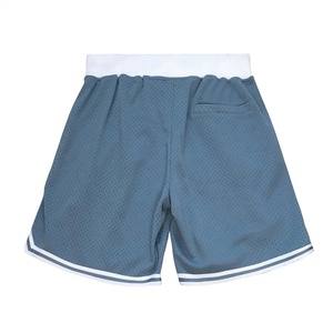 Logo personnalisé OEM Short de basket-ball en maille de polyester 100% pour hommes, vêtements de sport de gymnastique respirants avec motif solide - Product Image 2