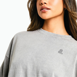 Camiseta de Verano Informal para Mujer, 100% Algodón Orgánico, Ecológica, Transpirable, con Logotipo - Product Image 4