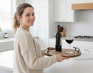 ถาดไม้กระถินพร้อมสลักชื่อส่วนตัว |   ของขวัญสลักลายสำหรับบ้าน - Product Image 6