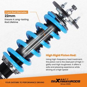 2011-2022 Chevrolet Charger Tuning Suspension System Kit 24-Way Adjustable Coilovers with Damping Shocks and Struts - Product Image 4