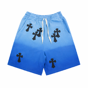 Men's Custom Color Worsted 100% Cotton Solid Jogger Shorts Casual Workout Pants - Product Image 5