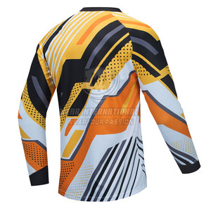 Jersey de Ciclismo Transpirable con Logotipo Personalizado para Hombre, Camiseta de Ciclismo de Secado Rápido, Ropa Deportiva para Exteriores, % Poliéster, Hecho en Pakistán - Product Image 2