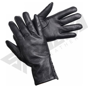 Gants de toilette d'extérieur pour adultes, best-sellers, confortables, en cuir de mouton, couleur personnalisée, unisexe - Product Image 4