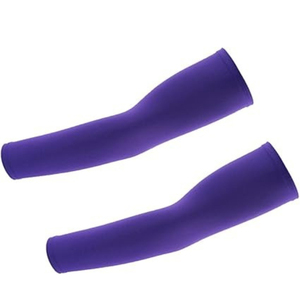 Manchons de compression sportifs personnalisés de qualité supérieure, élastiques, doux, respirants, couleur personnalisée, protection UV sans couture pour adultes - Product Image 1