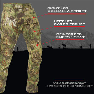 Pantalon de chasse pour homme en coton confortable de haute qualité, style décontracté léger, coupe droite, taille moyenne et grande, fabriqué au Pakistan - Product Image 4