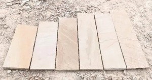 Dalles et carreaux en pierre naturelle durable de sable de menthe du désert pour l'architecture de style patrimonial - Product Image 5