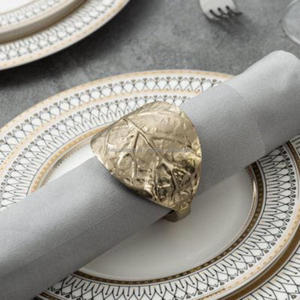 Anillo de Servilleta con Diseño de Libélula Dorada, Decoración Metálica para Mesa de Comedor, Anillos de Servilleta de Diseño Personalizado, Artesanías para Decoración de Halloween - Product Image 2