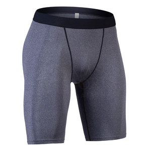 <b>Mens</b> <b>Compression</b> <b>Shorts</b> Custom Logo Athletic Tight Fit Sportswear Quick Dry Anti-Bacterial Elastic Waist Gym Wear OEM ODM - Product Image 3