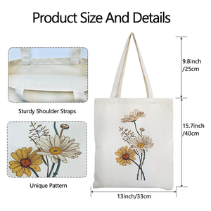 New Fashion High Quality Cheap Price 100% Cotton Tote <b>Bag</b> Hand Carry Luxury Handbags Custom Logo And SIze - Product Image 3