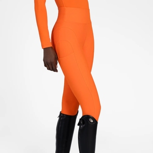 High Quality 4-way Stretch Horse Riding Breeches Leggings <b>Tights</b> Equestrian Wear Pants on Technical Fabric with Soft Feel - Product Image 4