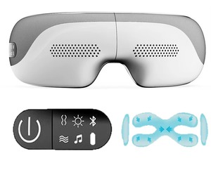 Masajeador de Ojos Bluetooth Personalizado con Calor, Vibración, Compresión de Aire e Infrarrojos para Fisioterapia |   Recargable por USB, Certificado ISO, OEM/ODM - Product Image 5