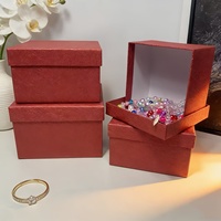 Boîte cadeau rigide personnalisée, boîte en papier recyclable de luxe avec couvercle pour anniversaire, mariage, fête et cadeaux promotionnels