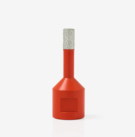 En stock, Vente chaude : Kit de scies cloches diamantées brasées, jeu de forets diamantés, couronne diamantée brasée de haute qualité pour carreaux de céramique