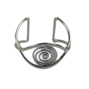 Classic Designing <b>Bracelet</b> With Shiny <b>Silver</b> Plated Finishing Design Best for Ladies Fashion Design Jewelry Handcuff - Product Image 1