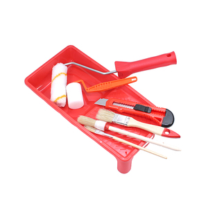 Tùy Chỉnh Mảnh Hoàn Chỉnh Sơn <span class=keywords><strong>Kit</strong></span> Sơn Con Lăn Bàn Chải Sơn Công Cụ Cho Bức Tranh Tường - Product Image 1