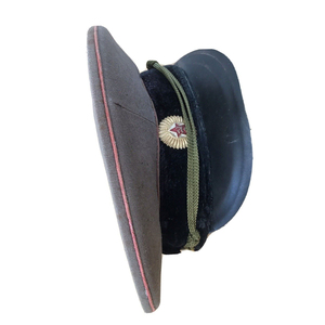 หมวกแก๊ปวงโยธวาทิตสำหรับผู้ใหญ่ OEM ผ้าขนสัตว์ 100% ลายตาราง สวมใส่ได้ทุกฤดู สำหรับผู้ใหญ่ทุกเพศ  แบบเรียบ  ขนาดปรับแต่งได้ PK - Product Image 5