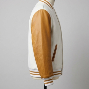 Streetwear Embroidery Lettermen <b>Vintage</b> Varsity College <b>Bomber</b> <b>Jacket</b> for Men University Stand Collar Winter - Product Image 5