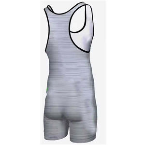 Direct Factory Made High Quality Custom Logo Sportswear Camo Weightlifting Youth Singlet Suit Wrestling Singlet for Men - Product Image 6