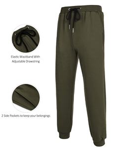 OEM al por mayor traje de chándal nuevo diseño de cintura elástica con cordón ajustable 2 bolsillo deportes trajes - Product Image 5