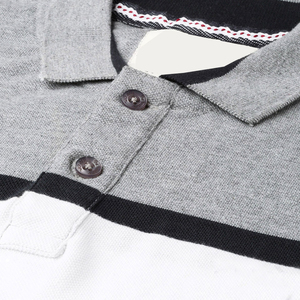 Nuevo Polo de Punto Sólido Personalizado para Hombre, Manga Corta, Cuello con Botones, Uniforme Informal, Servicio OEM - Product Image 6