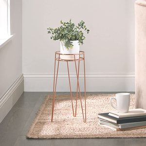 Support de Plante Moderne en Métal pour Pot de Fleurs, Plante Succulente, Intérieur/Extérieur, Décoration de Jardin et Maison, Support Minimaliste en Fil Métallique avec Pince à Cheveux - Product Image 4