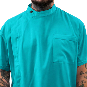 Chaleco de barbero transpirable de poliéster, uniforme de barbero clásico personalizable, chaqueta de trabajo para salón de belleza para hombre - Product Image 6