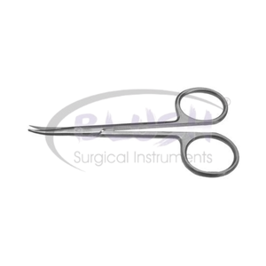 Sharp-Blunt Tip Curved Cosmetic Surgery Scissors Stainless Steel Ophthalmic & Plastic Surgical Instrument By <b>Blush</b> Surgical - Product Image 2