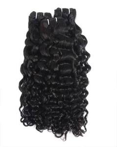 Extensions de cheveux humains brésiliens Remy doublement étirés de qualité supérieure avec fermetures et frontaux, ondulations naturelles - Product Image 1