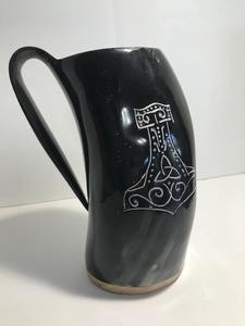 Taza de Cuerno Vikinga Moderna Tallada a Mano, Ecológica y Personalizada de Alta Calidad, Hecha a Medida por PERFECT ENTERPRISES - Product Image 2