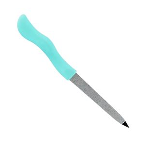 Metal <b>Nail</b> <b>File</b> with Integrated Cuticle Trimmer Pointed Tip for Cleaning Stainless Steel Professional Salon Manicure Tools Kit - Product Image 6