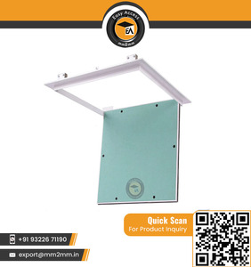 แผงประตูตรวจสอบงานยิปซัมบอร์ดขนาด 450x450 มม. พร้อมกรอบอลูมิเนียมแบบซ่อน ฝังเรียบ สำหรับห้องครัวสมัยใหม่ - Product Image 6