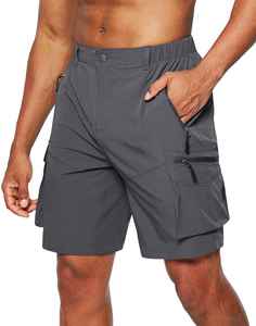 Men's Cargo Shorts Quick Dry Outdoor Travel Shorts for Men with Multi Pocket for Fishing Camping Casual - Product Image 3