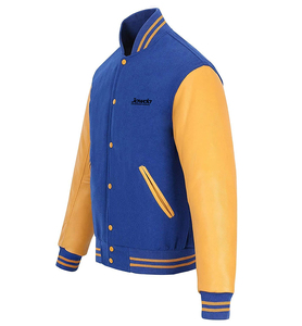 Veste de sport hip-hop pour homme, automne-hiver, de haute qualité, décontractée, avec col montant et broderie décorative - Product Image 4