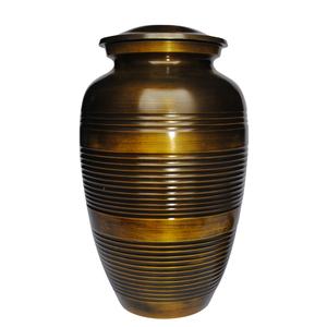 Urna de cremación de metal de níquel rojo colorido para cenizas humanas y de mascotas Tamaño adulto con diferentes tamaños - Product Image 1