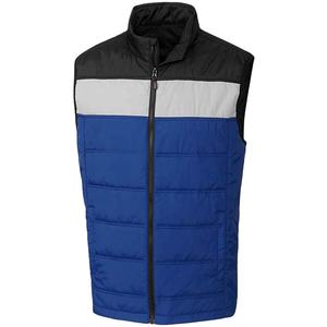 Gilet double-couleur pour hommes, personnalisé, rembourré, bulles, couleur, ensemble - Product Image 1