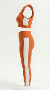 Ensemble de yoga et d'entraînement 2 pièces pour femme – Tenue de sport extensible et respirante pour la gym - Product Image 4
